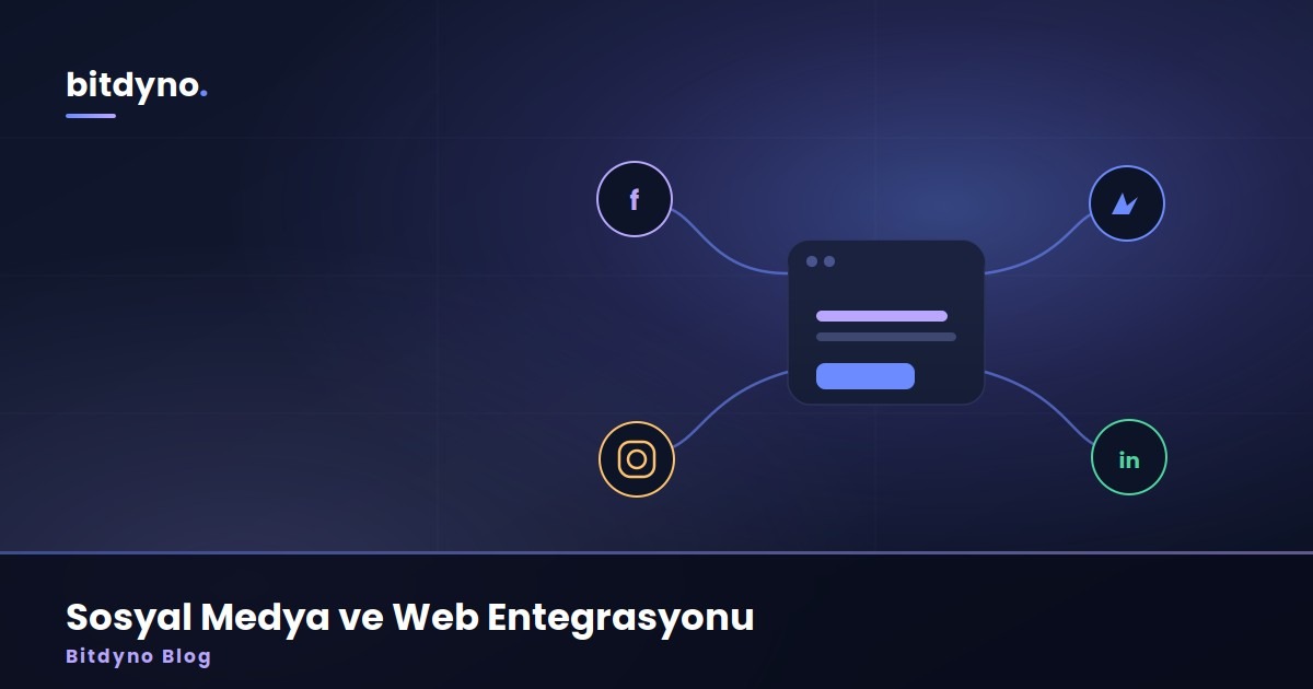 Sosyal Medyada Binlerce Takipçiniz Var Ama Satış Yok: Sosyal Medya ve Web Entegrasyonu Rehberi — Bitdyno Blog