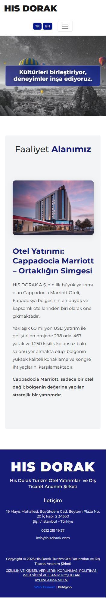 His Dorak — mobil görünüm